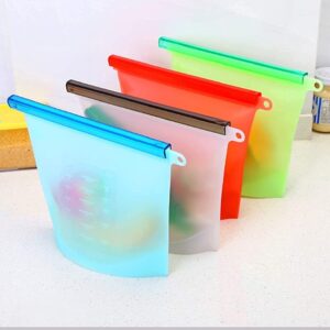 reusable silicone food storage